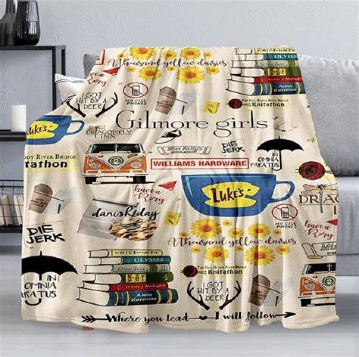 Cozy Up With The Gilmore Girls Blanket From TJ Maxx