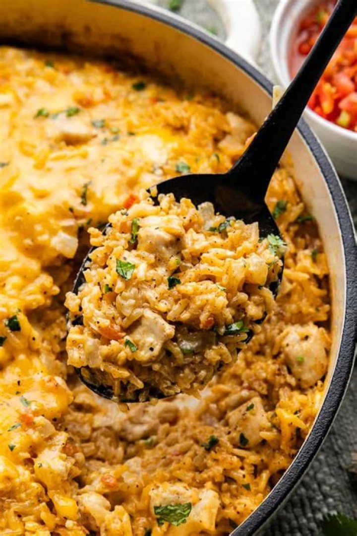 Delicious Queso Salsa Chicken And Rice: A Flavorful Delight