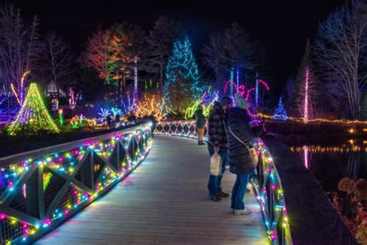 Discovering The Enchantment Of Hidden Falls Christmas Lights
