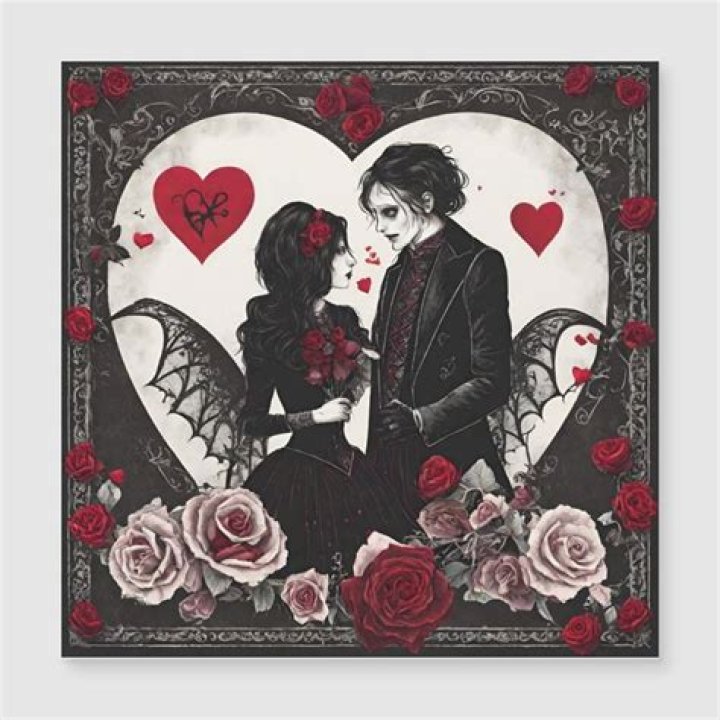 Embracing The Darkness: The Allure Of Goth Valentines Memes