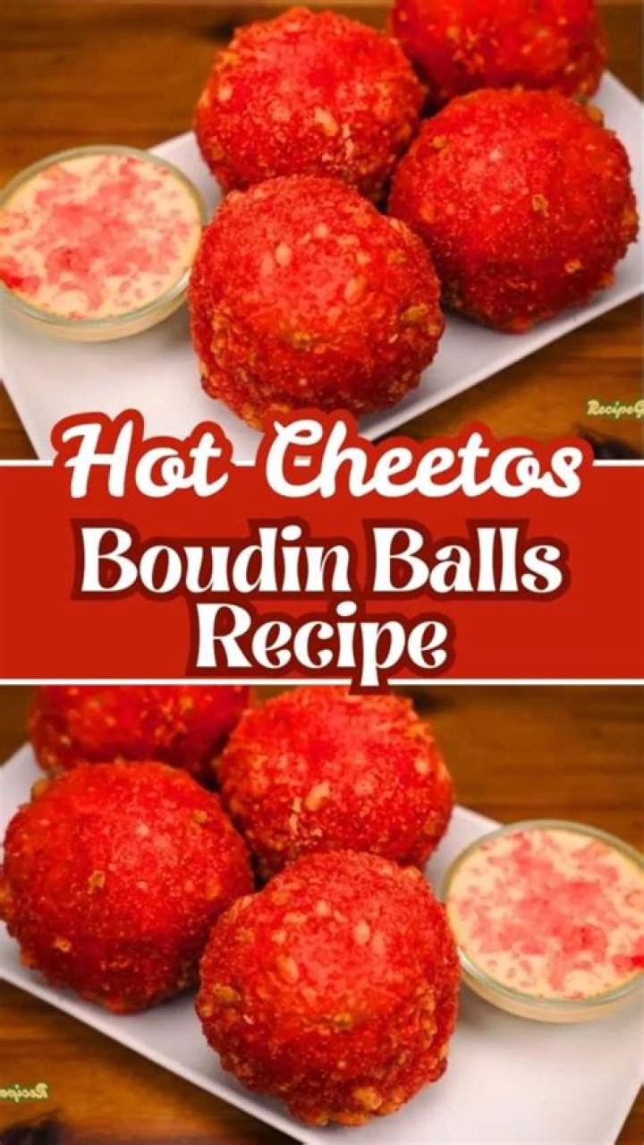 Exploring The Delicious Hot Cheeto Boudin Ball Recipe
