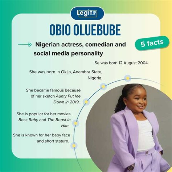 Obio Oluebube's Age: Uncovering The Details