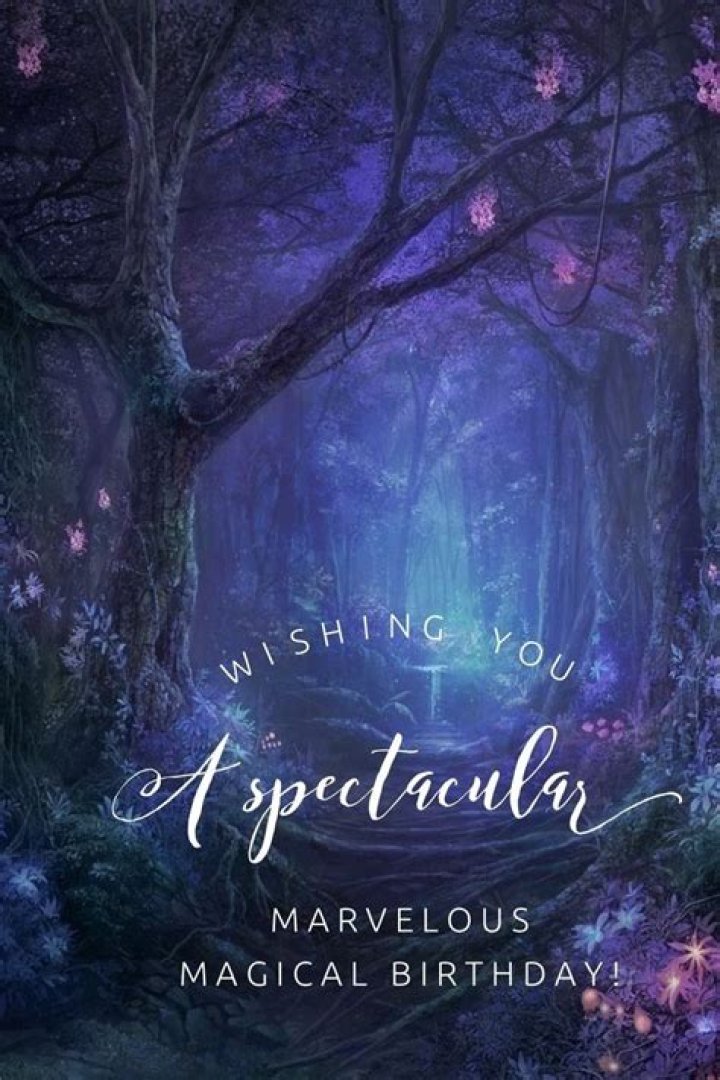 Wishing You A Magical Day: Happy Birthday, Close Your Eyes And Make A Wish!